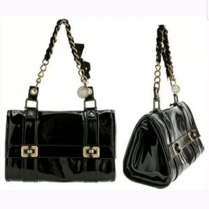 Now on Sale Lanvin Rodeo Blk Patent Leather Purse